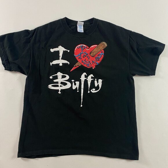 M&O Other - 2009 I Heart Buffy The Vampire Slayer Adult Medium I Love Buffy